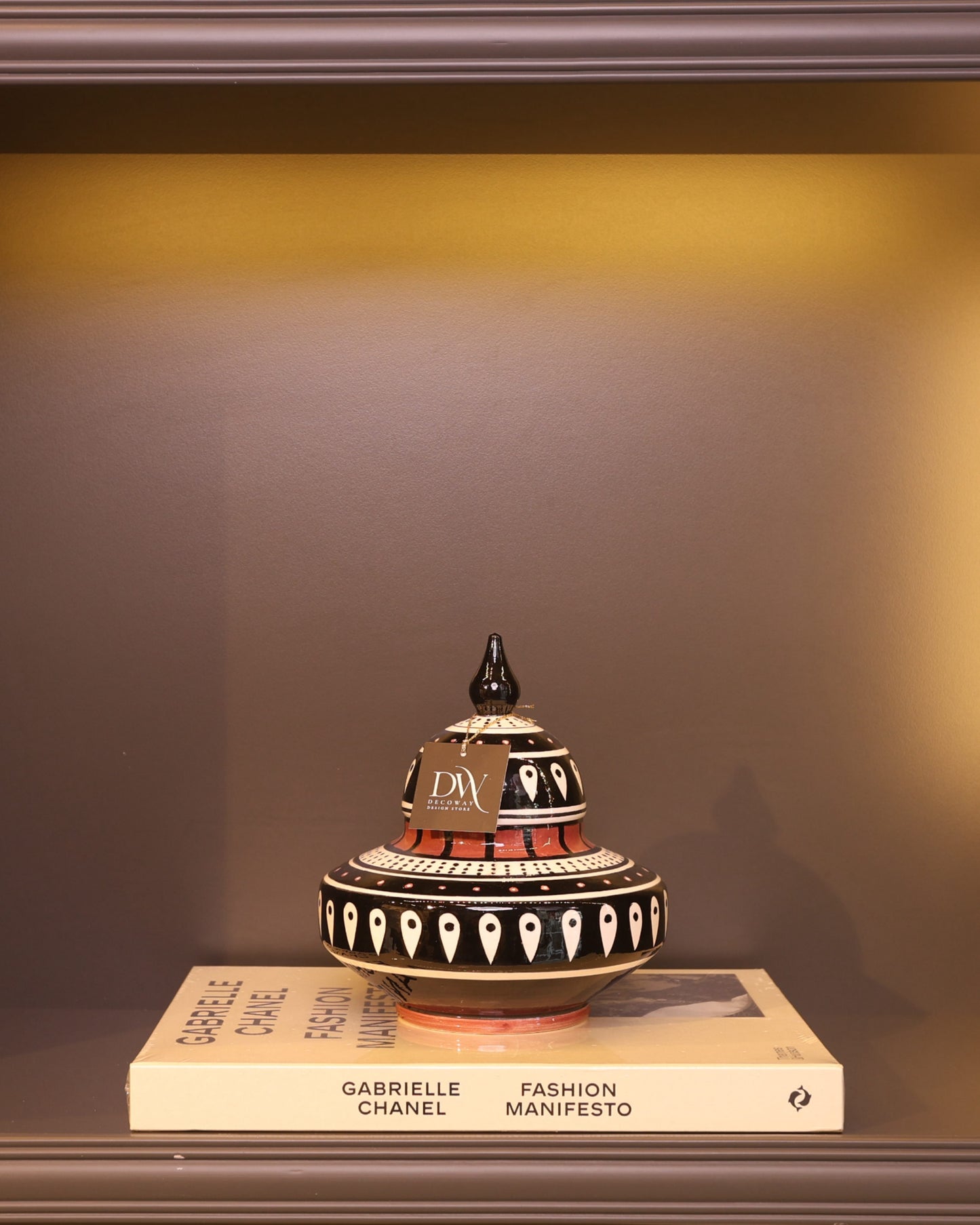 Orient Dome Box – Antik Desenli Dekoratif Kapaklı Kutu