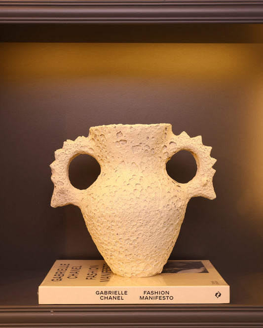 Antique Textured Vase – Küçük Boy Antik Görünümlü Dokulu Vazo
