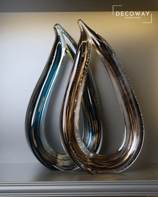Cam Damla Dekoratif Obje