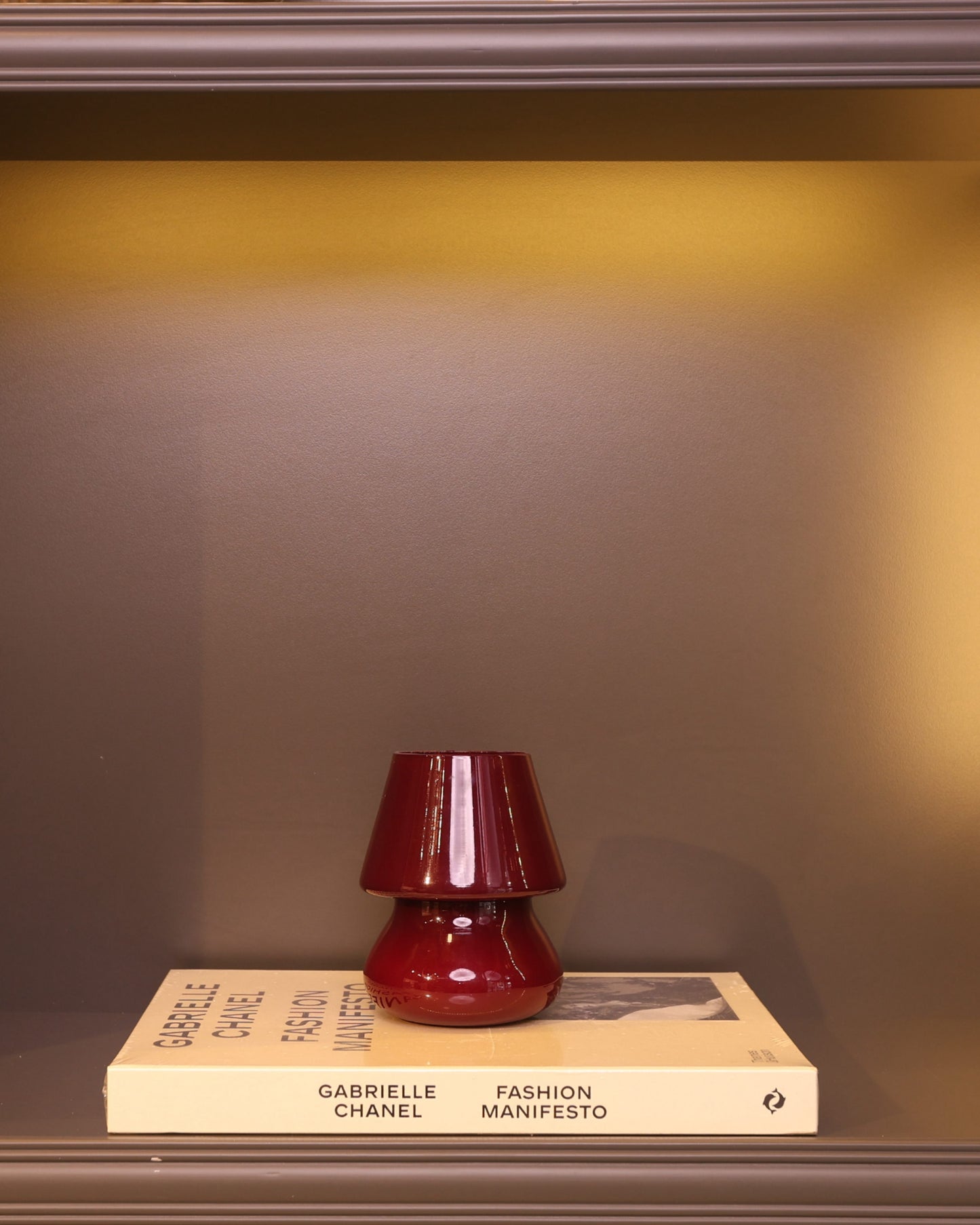Ruby Mini Lamp – Bordo Dekoratif Mini Abajur
