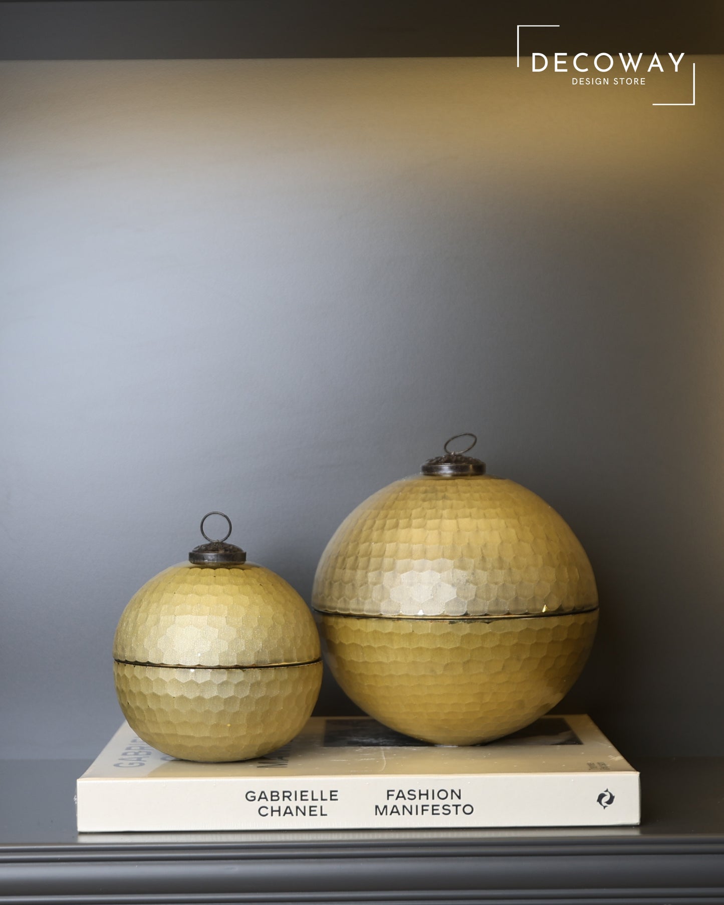 Bamboo Luxe – İkili Gold Küre Seti