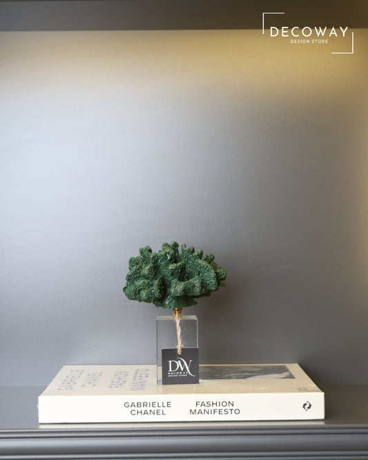 Emerald Base Coral – Kristal Kaideli Yeşil Mercan