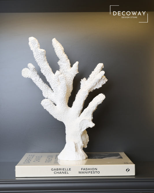 White Branch Coral – Beyaz Dikey Mercan Obje