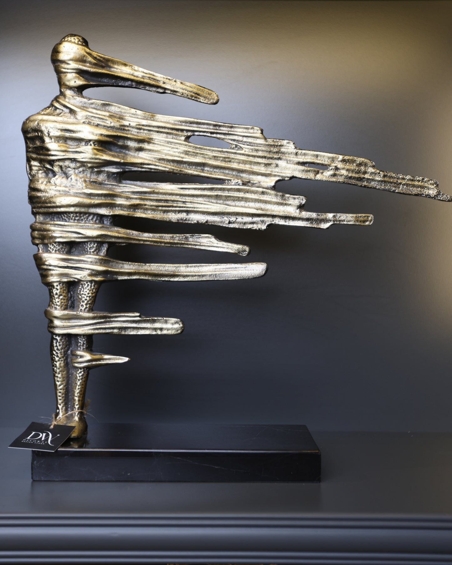 Soyut Hareket Figürlü Bronz Heykel